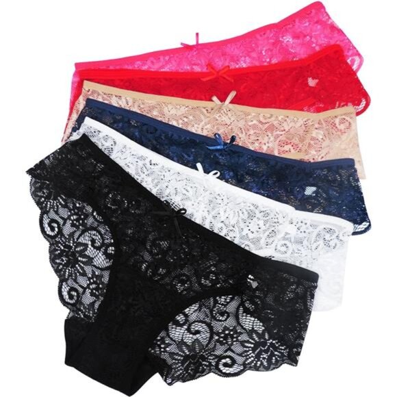 Sexy Underwear for Women 6 Pack Plus Size Available - Picture 1 of 7